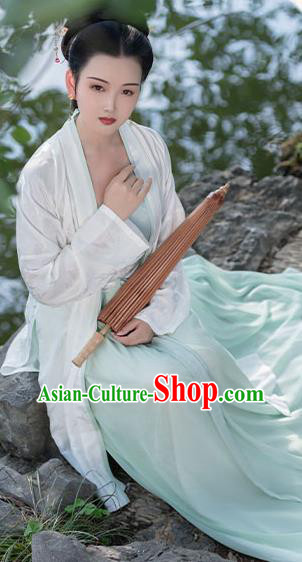 China Ancient Noble Beauty Hanfu Costumes Traditional Song Dynasty Historical Clothing Full Set China Ancient Noble Beauty Hanfu Costumes Traditional Song Dynasty Historical Clothing Full Set