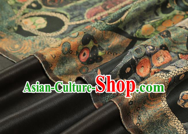 Chinese Classical Butterfly Pattern Gambiered Guangdong Gauze Drapery Brocade Cloth Traditional Cheongsam Silk Fabric Chinese Classical Butterfly Pattern Gambiered Guangdong Gauze Drapery Brocade Cloth Traditional Cheongsam Silk Fabric