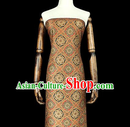 Chinese Classical Pattern Brocade Fabric Cheongsam Silk Drapery Traditional Gambiered Guangdong Gauze Cloth Chinese Classical Pattern Brocade Fabric Cheongsam Silk Drapery Traditional Gambiered Guangdong Gauze Cloth