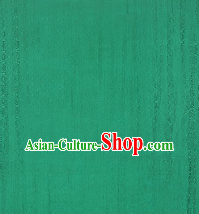 Chinese Jacquard Green Brocade Fabric Traditional Cheongsam Gambiered Guangdong Gauze Classical Silk Drapery Chinese Jacquard Green Brocade Fabric Traditional Cheongsam Gambiered Guangdong Gauze Classical Silk Drapery