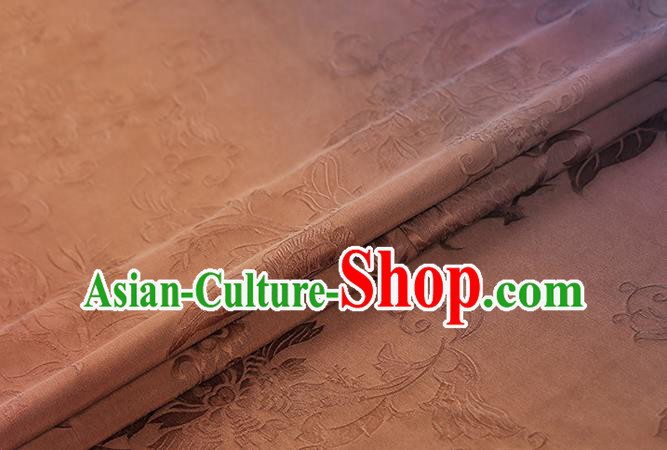 Chinese Cheongsam Gradient Gambiered Guangdong Gauze Classical Pattern Silk Fabric Traditional Jacquard Brocade Drapery Chinese Cheongsam Gradient Gambiered Guangdong Gauze Classical Pattern Silk Fabric Traditional Jacquard Brocade Drapery