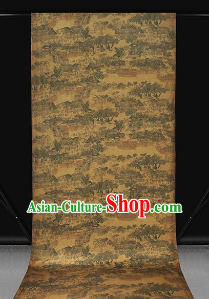 Chinese Traditional Gambiered Guangdong Gauze Fabric Classical Pattern Silk Drapery Qipao Dress Tapestry Cloth Chinese Traditional Gambiered Guangdong Gauze Fabric Classical Pattern Silk Drapery Qipao Dress Tapestry Cloth