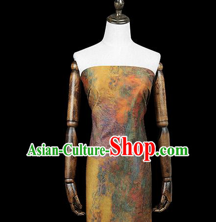 Chinese Qipao Dress Tapestry Cloth Traditional Gambiered Guangdong Gauze Fabric Classical Pattern Silk Drapery Chinese Qipao Dress Tapestry Cloth Traditional Gambiered Guangdong Gauze Fabric Classical Pattern Silk Drapery