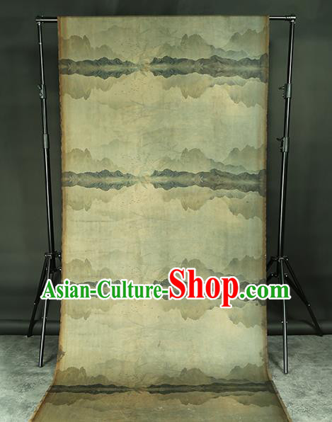 Chinese Bamboo Leaf Pattern Brocade Drapery Traditional Qipao Dress Light Green Silk Fabric Chinese Bamboo Leaf Pattern Brocade Drapery Traditional Qipao Dress Light Green Silk Fabric