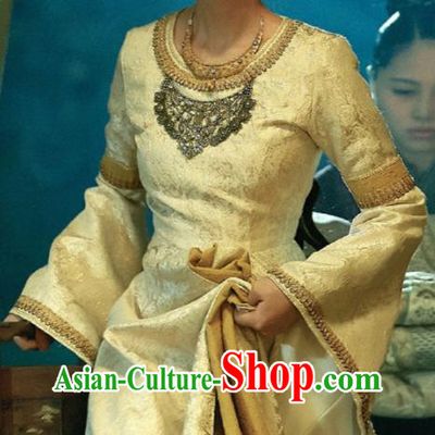 China Ancient Royal Princess Hanfu Dress Clothing Drama The Rebel Princess Wang Qian Garment Costumes