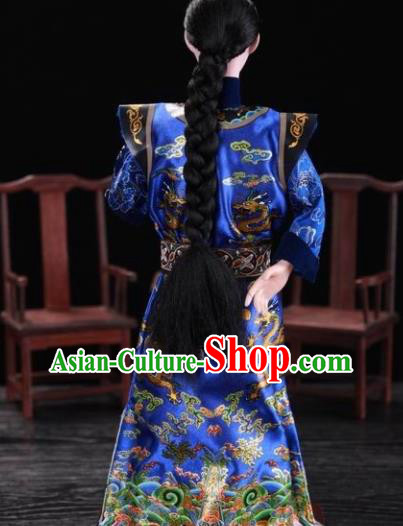 Handmade China Beijing Silk Figurine - Qing Dynasty Princess