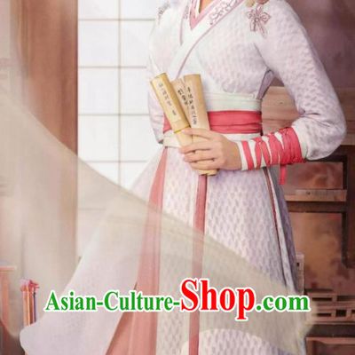 Chinese Traditional Hanfu Apparels Drama The Imperial Coroner Chu Chu Clothing Ancient Post Mortem Examiner Garment Costumes