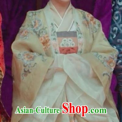 Chinese Ancient Elder Princess Garment Costumes Traditional Court Hanfu Apparels Drama The Imperial Coroner Clothing and Headpieces