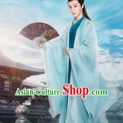 China  Traditional Wuxia Drama Costumes The Romance of Tiger and Rose Su Mu Clothing Ancient Handsome Childe Garment