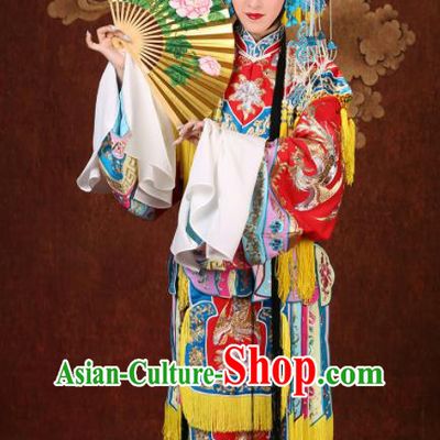 China Traditional Opera Princess Clothing Beijing Opera Diva Costume Peking Opera Hua Tan Dress Garments and Headdress