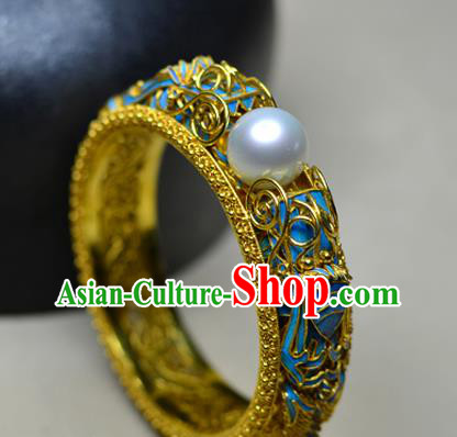 China National Filigree Bracelet Jewelry Traditional Handmade Cloisonne Bangle Accessories China National Filigree Bracelet Jewelry Traditional Handmade Cloisonne Bangle Accessories
