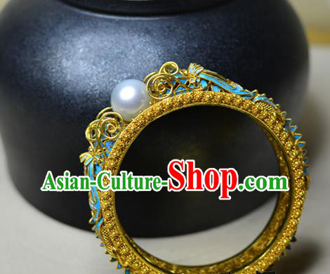 China National Filigree Bracelet Jewelry Traditional Handmade Cloisonne Bangle Accessories China National Filigree Bracelet Jewelry Traditional Handmade Cloisonne Bangle Accessories