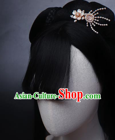 Chinese Handmade Shell Plum Hair Stick Traditional Ming Dynasty Princess Hair Claw Chinese Handmade Shell Plum Hair Stick Traditional Ming Dynasty Princess Hair Claw