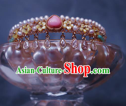 China Traditional Yellow Shell Osmanthus Bracelet Accessories Handmade Pearls Wristlet Jewelry China Traditional Yellow Shell Osmanthus Bracelet Accessories Handmade Pearls Wristlet Jewelry