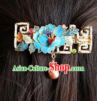 China Handmade Necklet Pendant Jewelry Traditional Qing Dynasty Cloisonne Peony Necklace Accessories China Handmade Necklet Pendant Jewelry Traditional Qing Dynasty Cloisonne Peony Necklace Accessories