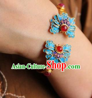 China Handmade Agate Bracelet Jewelry Traditional Qing Dynasty Butterfly Bangle Accessories China Handmade Agate Bracelet Jewelry Traditional Qing Dynasty Butterfly Bangle Accessories