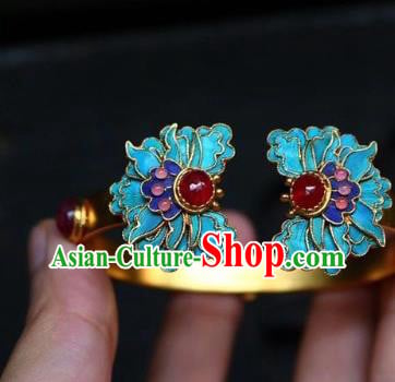 China Handmade Agate Bracelet Jewelry Traditional Qing Dynasty Butterfly Bangle Accessories China Handmade Agate Bracelet Jewelry Traditional Qing Dynasty Butterfly Bangle Accessories
