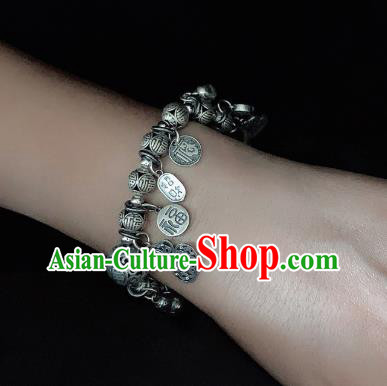 Handmade Chinese Silver Carving Wristlet Accessories Ethnic Agate Bangle National Wedding Bracelet Handmade Chinese Silver Carving Wristlet Accessories Ethnic Agate Bangle National Wedding Bracelet