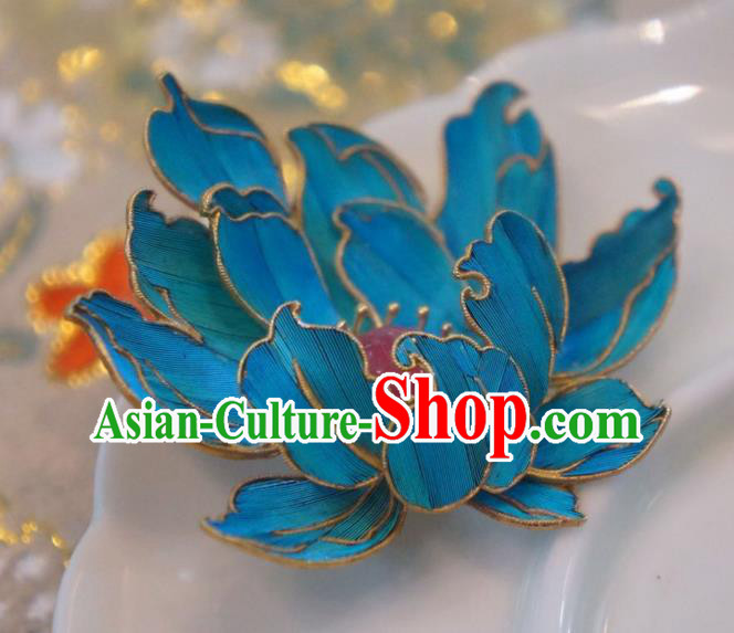 China Handmade Cloisonne Lotus Brooch Accessories Traditional Qing Dynasty Tourmaline Breastpin Jewelry China Handmade Cloisonne Lotus Brooch Accessories Traditional Qing Dynasty Tourmaline Breastpin Jewelry