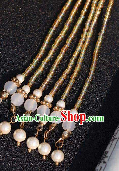 China Classical Butterfly Hairpin Traditional Hair Accessories Hanfu Beads Tassel Hair Stick China Classical Butterfly Hairpin Traditional Hair Accessories Hanfu Beads Tassel Hair Stick