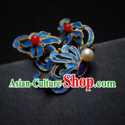 China Handmade Butterfly Brooch Traditional Cheongsam Breastpin Jewelry Accessories