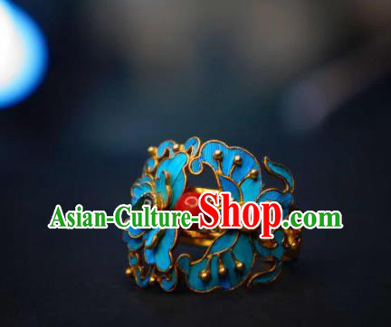 China Handmade Butterfly Ring Traditional Cheongsam Circlet Jewelry Jadeite Accessories China Handmade Butterfly Ring Traditional Cheongsam Circlet Jewelry Jadeite Accessories
