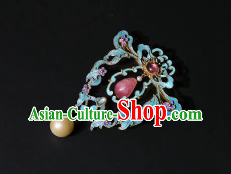 China Traditional Cheongsam Rose Quartz Breastpin Accessories Handmade Pearls Brooch China Traditional Cheongsam Rose Quartz Breastpin Accessories Handmade Pearls Brooch