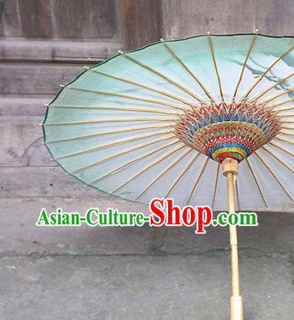 China Ink Painting Bamboo Umbrella Traditional Handmade Oil Paper Umbrella Craft China Ink Painting Bamboo Umbrella Traditional Handmade Oil Paper Umbrella Craft