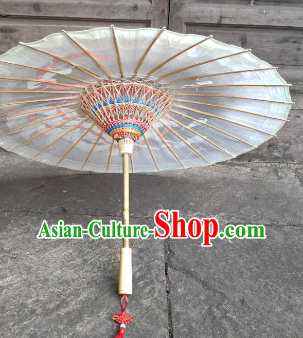 China Painting Fox Umbrella Traditional Oil Paper Umbrella Craft Classical Dance Umbrellas China Painting Fox Umbrella Traditional Oil Paper Umbrella Craft Classical Dance Umbrellas