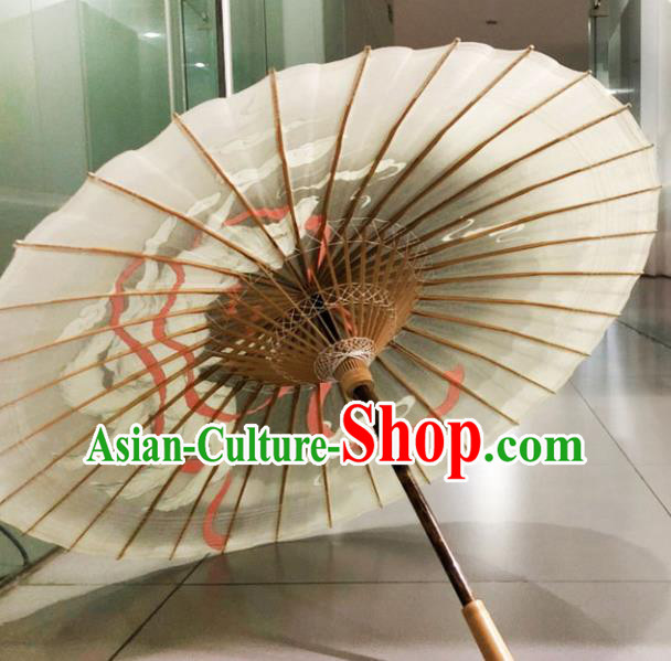 China Painting Fox Umbrella Traditional Oil Paper Umbrella Craft Classical Dance Umbrellas China Painting Fox Umbrella Traditional Oil Paper Umbrella Craft Classical Dance Umbrellas