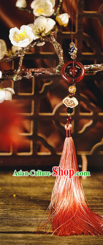 Handmade Chinese Traditional Waist Accessories Classical Cheongsam Brooch Tassel Pendant Handmade Chinese Traditional Waist Accessories Classical Cheongsam Brooch Tassel Pendant