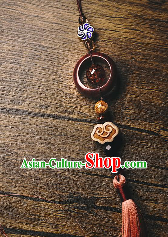 Handmade Chinese Traditional Waist Accessories Classical Cheongsam Brooch Tassel Pendant Handmade Chinese Traditional Waist Accessories Classical Cheongsam Brooch Tassel Pendant