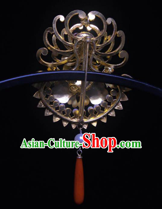 China Traditional Pearls Jewelry Tourmaline Necklace Accessories Qing Dynasty Cloisonne Chrysanthemum Necklet Pendant China Traditional Pearls Jewelry Tourmaline Necklace Accessories Qing Dynasty Cloisonne Chrysanthemum Necklet Pendant