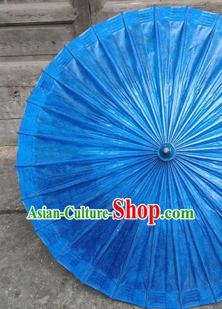 China Classical Royalblue Umbrella Traditional Dance Oil Paper Umbrella Handmade Umbrellas Craft China Classical Royalblue Umbrella Traditional Dance Oil Paper Umbrella Handmade Umbrellas Craft