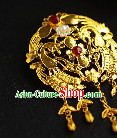 Chinese Traditional Agate Necklet Accessories Ancient Empress Necklace Pendant