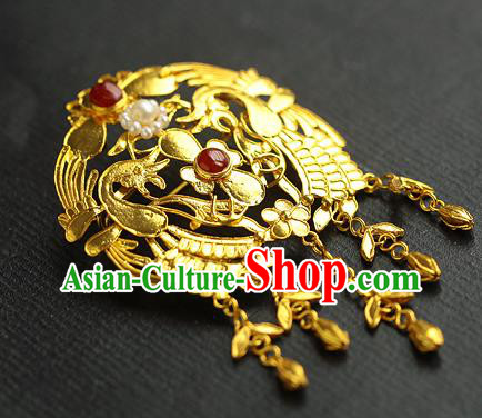 Chinese Traditional Agate Necklet Accessories Ancient Empress Necklace Pendant