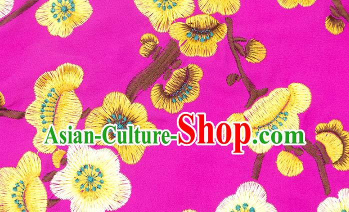 China Tai Chi Training Embroidered Plum Blossom Rosy Uniforms Top Kung Fu Costumes China Tai Chi Training Embroidered Plum Blossom Rosy Uniforms Top Kung Fu Costumes