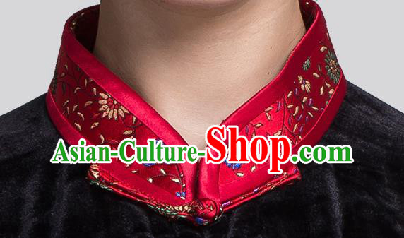 China Tai Chi Competition Clothing Traditional Embroidered Peony Butterfly Black Pleuche Uniforms China Tai Chi Competition Clothing Traditional Embroidered Peony Butterfly Black Pleuche Uniforms