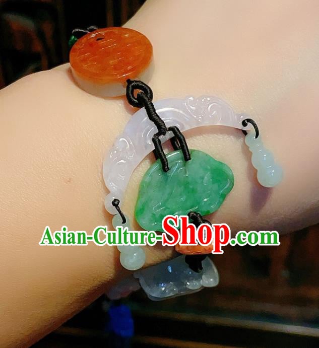 Handmade Chinese National Jade Brooch Accessories Traditional Culture Jewelry Cheongsam Pendant