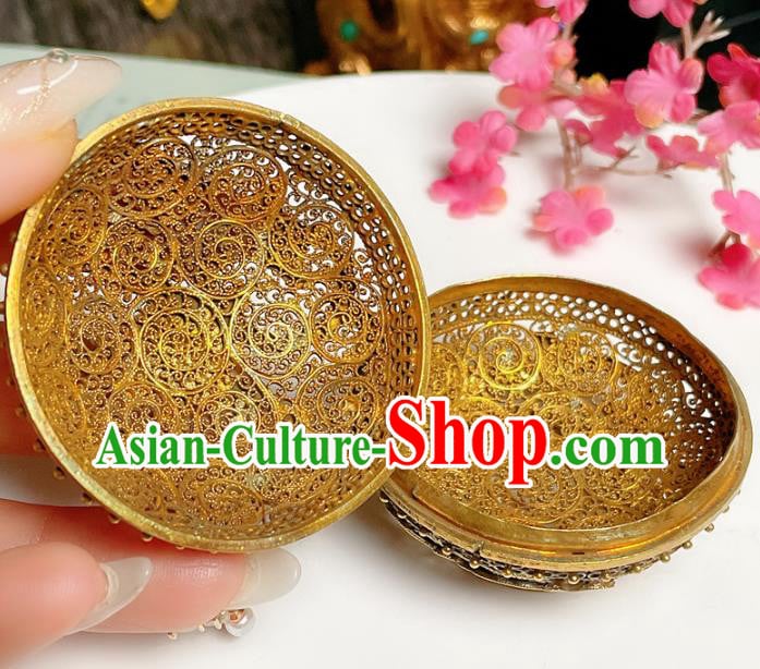 Handmade Chinese National Cloisonne Accessories Traditional Culture Jewelry Filigree Rouge Box Handmade Chinese National Cloisonne Accessories Traditional Culture Jewelry Filigree Rouge Box