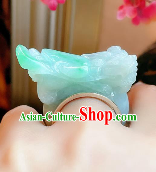 Top Chinese National Silver Ring Jewelry Traditional Handmade Accessories Jadeite Pi Xiu Circlet Top Chinese National Silver Ring Jewelry Traditional Handmade Accessories Jadeite Pi Xiu Circlet