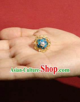 Handmade Chinese Wedding Ring Accessories Traditional Ancient Bride Pearl Circlet Jewelry Handmade Chinese Wedding Ring Accessories Traditional Ancient Bride Pearl Circlet Jewelry