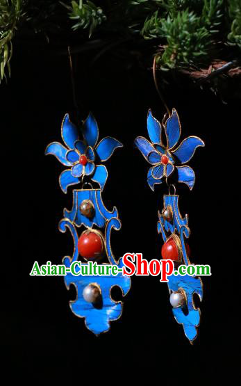 Chinese Ancient Qing Dynasty Ear Accessories Classical Cheongsam Pearls Earrings Jewelry Chinese Ancient Qing Dynasty Ear Accessories Classical Cheongsam Pearls Earrings Jewelry