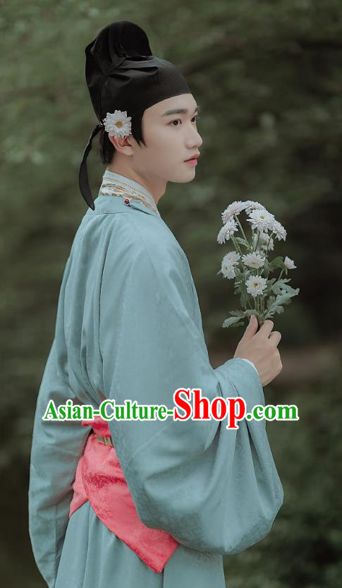China Ancient Scholar Historical Costume Traditional Song Dynasty Nobility Childe Hanfu Clothing China Ancient Scholar Historical Costume Traditional Song Dynasty Nobility Childe Hanfu Clothing
