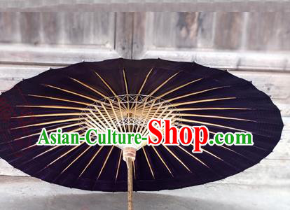 Traditional China Deep Purple Oil Paper Umbrella Handmade Umbrellas Artware Classical Dance Umbrella Traditional China Deep Purple Oil Paper Umbrella Handmade Umbrellas Artware Classical Dance Umbrella