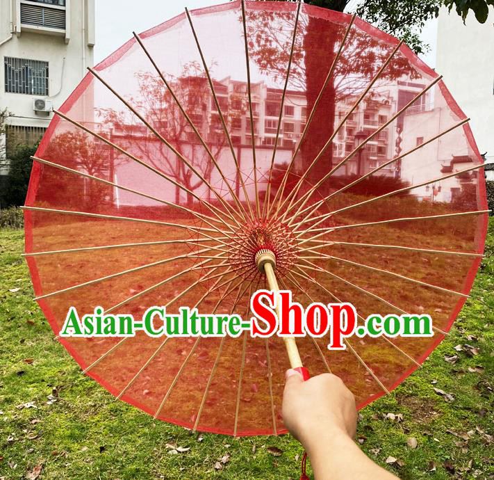 Chinese Wedding Parasol Traditional Hanfu Red Silk Umbrella Classical Dance Umbrella Chinese Wedding Parasol Traditional Hanfu Red Silk Umbrella Classical Dance Umbrella