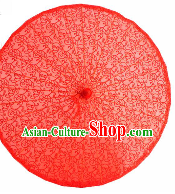Chinese Red Lace Umbrellas Traditional Hanfu Umbrella Wedding Umbrella Classical Dance Umbrella Chinese Red Lace Umbrellas Traditional Hanfu Umbrella Wedding Umbrella Classical Dance Umbrella