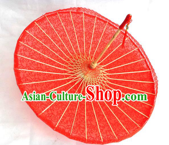 Chinese Red Lace Umbrellas Traditional Hanfu Umbrella Wedding Umbrella Classical Dance Umbrella Chinese Red Lace Umbrellas Traditional Hanfu Umbrella Wedding Umbrella Classical Dance Umbrella