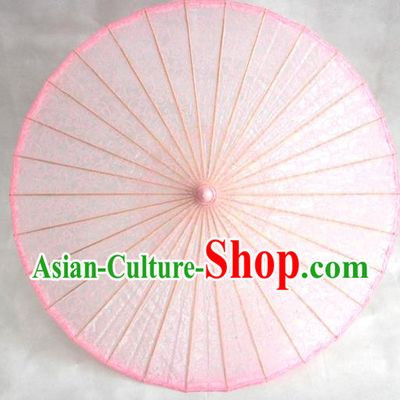 Chinese Traditional Hanfu Umbrella Wedding Umbrella Classical Dance Umbrella Pink Lace Umbrellas