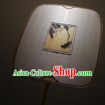 China Handmade Silk Fans Classical Palace Fan Traditional Hanfu Fan